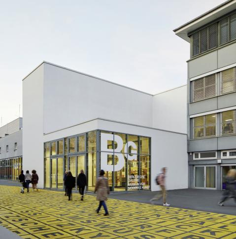 Berlinische Galerie Il fronte della Berlinische Galerie